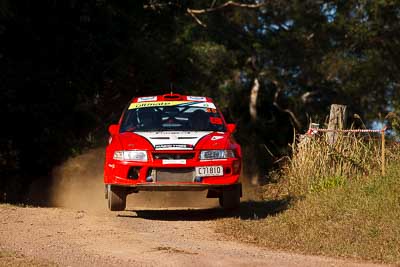 25;31-July-2010;ARC;Australia;Australian-Rally-Championship;Caitlin-Earley;Evo-6;Imbil;Mike-Bailey;Mitsubishi-Lancer;Mitsubishi-Lancer-Evolution-VI;QLD;Queensland;Sunshine-Coast;auto;motorsport;racing;super-telephoto