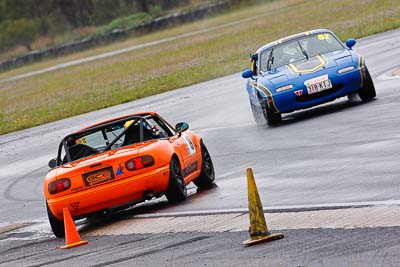 19;25-September-2010;Australia;Mazda-MX‒5;Mazda-MX5;Mazda-Miata;Morgan-Park-Raceway;Peter-Lacey;QLD;Queensland;Robin-Lacey;Warwick;auto;motorsport;racing;super-telephoto