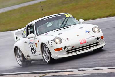 29;25-September-2010;Australia;Chris-Stannard;Ed-Chivers;Morgan-Park-Raceway;Porsche-993-RSCS;QLD;Queensland;Warwick;auto;motorsport;racing;super-telephoto