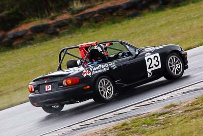 23;25-September-2010;Australia;Ben-Cook;Mazda-MX‒5;Mazda-MX5;Mazda-Miata;Mike-Calcutt;Morgan-Park-Raceway;QLD;Queensland;Warwick;auto;motorsport;racing;super-telephoto