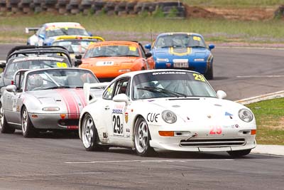 29;25-September-2010;Australia;Chris-Stannard;Ed-Chivers;Morgan-Park-Raceway;Porsche-993-RSCS;QLD;Queensland;Warwick;auto;motorsport;racing;super-telephoto