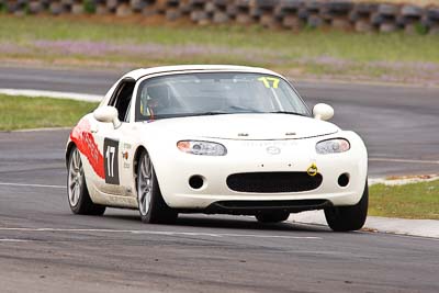 17;25-September-2010;Ash-Lowe;Australia;David-Barram;Mazda-MX‒5;Mazda-MX5;Mazda-Miata;Morgan-Park-Raceway;QLD;Queensland;Warwick;auto;motorsport;racing;super-telephoto