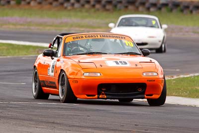 19;25-September-2010;Australia;Mazda-MX‒5;Mazda-MX5;Mazda-Miata;Morgan-Park-Raceway;Peter-Lacey;QLD;Queensland;Robin-Lacey;Warwick;auto;motorsport;racing;super-telephoto