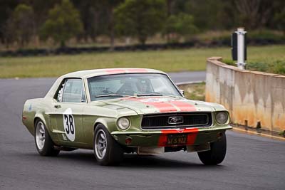 38;25-September-2010;Australia;Ford-Mustang;Mike-Lightfoot;Morgan-Park-Raceway;QLD;Queensland;Warwick;auto;motorsport;racing;super-telephoto