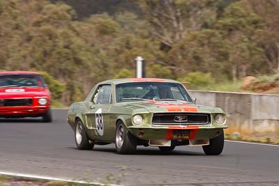 38;25-September-2010;Australia;Ford-Mustang;Mike-Lightfoot;Morgan-Park-Raceway;QLD;Queensland;Warwick;auto;motorsport;racing;super-telephoto