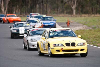 22;25-September-2010;Australia;BMW-M-Coupe;Brian-Anderson;Chris-Gough;Morgan-Park-Raceway;QLD;Queensland;Warwick;auto;motorsport;racing;super-telephoto
