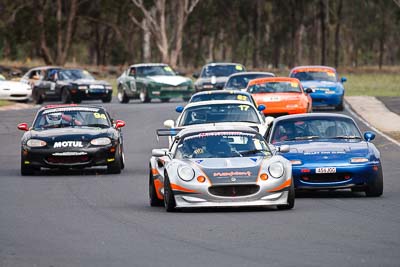 44;71;25-September-2010;Australia;Calum-Ballinger;Lotus-Elise;Max-Baerlocher;Mazda-MX‒5;Mazda-MX5;Mazda-Miata;Morgan-Park-Raceway;Neil-Dedrie;Peter-Lucas;QLD;Queensland;Warwick;auto;motorsport;racing;super-telephoto