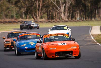 19;25-September-2010;Australia;Mazda-MX‒5;Mazda-MX5;Mazda-Miata;Morgan-Park-Raceway;Peter-Lacey;QLD;Queensland;Robin-Lacey;Warwick;auto;motorsport;racing;super-telephoto