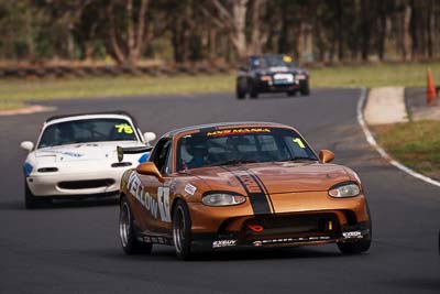 1;25-September-2010;Australia;David-Raddatz;Mazda-MX‒5;Mazda-MX5;Mazda-Miata;Morgan-Park-Raceway;QLD;Queensland;Rob-Hay;Warwick;auto;motorsport;racing;super-telephoto