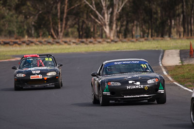 11;25-September-2010;Adam-Spence;Australia;Geoff-Kennedy;Mazda-MX‒5;Mazda-MX5;Mazda-Miata;Morgan-Park-Raceway;QLD;Queensland;Warwick;auto;motorsport;racing;super-telephoto