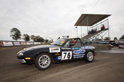 76;26-September-2010;Australia;Mazda-MX‒5;Mazda-MX5;Mazda-Miata;Morgan-Park-Raceway;QLD;Queensland;Russell-Schloss;Warwick;auto;motorsport;racing;wide-angle