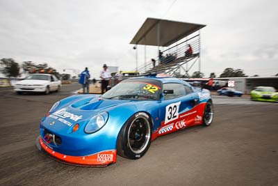 32;26-September-2010;Australia;David-Mackie;Lotus-Elise-HPE;Morgan-Park-Raceway;QLD;Queensland;Scott-Bargwanna;Warwick;auto;motorsport;racing;wide-angle