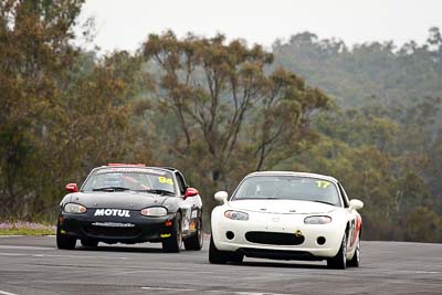 17;94;26-September-2010;Ash-Lowe;Ashley-Miller;Australia;Dark-Horse-Racing;David-Barram;Geoff-Marsh;Mazda-MX‒5;Mazda-MX5;Mazda-Miata;Morgan-Park-Raceway;QLD;Queensland;Warwick;auto;motorsport;racing;super-telephoto