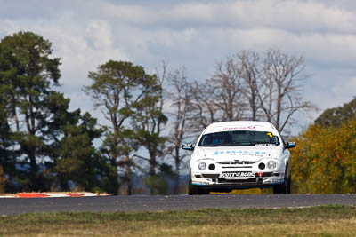 1;1;22-April-2011;Australia;Bathurst;Bathurst-Motor-Festival;Ford-Falcon-AU;Lindsay-Kearns;Mt-Panorama;NSW;New-South-Wales;Saloon-Cars;auto;clouds;motorsport;racing;sky;super-telephoto