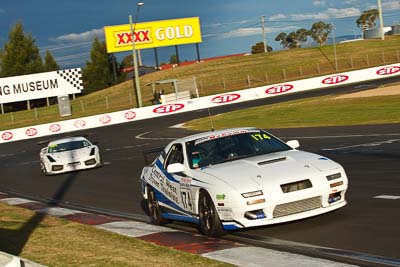 174;22-April-2011;Australia;Bathurst;Bathurst-Motor-Festival;Brad-Shiels;Mazda-RX‒7;Mazda-RX7;Mt-Panorama;NSW;New-South-Wales;Production-Sports-Cars;Steven-Shiels;auto;motorsport;racing