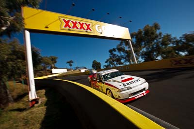 10;10;1988-Holden-Commodore-VL;23-April-2011;Australia;Bathurst;Bathurst-Motor-Festival;Mt-Panorama;NSW;NSW-Road-Racing-Club;New-South-Wales;Regularity;Robert-Kolimackovski;auto;motorsport;racing;sky;wide-angle