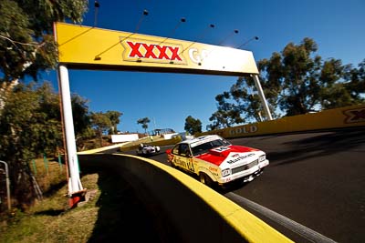 14;14;1977-Holden-Torana-Hatchback;23-April-2011;Australia;Bathurst;Bathurst-Motor-Festival;Mt-Panorama;NSW;NSW-Road-Racing-Club;New-South-Wales;Regularity;Robert-Shaw;auto;motorsport;racing;sky;wide-angle
