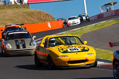 66;23-April-2011;Australia;Bathurst;Bathurst-Motor-Festival;Cameron-Hein;Mazda-MX‒5;Mazda-MX5;Mazda-Miata;Mt-Panorama;NSW;New-South-Wales;Paul-Chapman;Production-Sports-Cars;auto;motorsport;racing