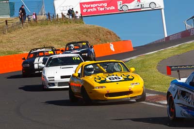 66;23-April-2011;Australia;Bathurst;Bathurst-Motor-Festival;Cameron-Hein;Mazda-MX‒5;Mazda-MX5;Mazda-Miata;Mt-Panorama;NSW;New-South-Wales;Paul-Chapman;Production-Sports-Cars;auto;motorsport;racing