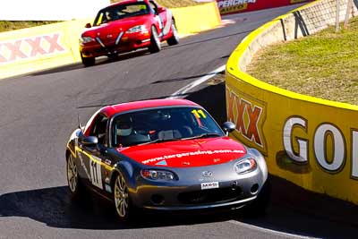 11;11;23-April-2011;Australia;Bathurst;Bathurst-Motor-Festival;Chris-Gough;Ken-James;Mazda-MX‒5;Mazda-MX5;Mazda-Miata;Mt-Panorama;NSW;New-South-Wales;Production-Sports-Cars;auto;motorsport;racing