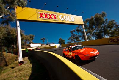 20;20;23-April-2011;Australia;Bathurst;Bathurst-Motor-Festival;Mazda-MX‒5;Mazda-MX5;Mazda-Miata;Mt-Panorama;NSW;New-South-Wales;Peter-Lacey;Production-Sports-Cars;Robin-Lacey;auto;motorsport;racing;sky;wide-angle