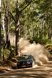 19;11-May-2011;19;ARC;Activ-RallySport;Australia;Australian-Rally-Championship;IROQ;Imbil;International-Rally-Of-Queensland;Justin-Dowel;Matt-Lee;Mitsubishi-Lancer-Evolution-IX;QLD;Queensland;Sunshine-Coast;auto;motorsport;racing;telephoto;testing