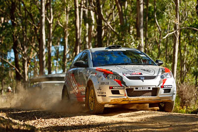 16;11-May-2011;16;APRC;Akira-Bamba;Asia-Pacific-Rally-Championship;Australia;IROQ;Imbil;International-Rally-Of-Queensland;Proton-Cusco-Rally-Team;Proton-Satria-Neo;QLD;Queensland;Sunshine-Coast;Takahiro-Yasui;auto;motorsport;racing;telephoto;testing