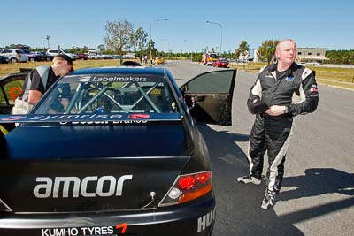 19;13-May-2011;19;ARC;Activ-RallySport;Australia;Australian-Rally-Championship;Caloundra;IROQ;International-Rally-Of-Queensland;Justin-Dowel;Matt-Lee;Mitsubishi-Lancer-Evolution-IX;QLD;Queensland;Sunshine-Coast;auto;motorsport;racing;shakedown;wide-angle