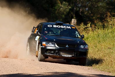 19;14-May-2011;19;ARC;Activ-RallySport;Australia;Australian-Rally-Championship;IROQ;Imbil;International-Rally-Of-Queensland;Justin-Dowel;Matt-Lee;Mitsubishi-Lancer-Evolution-IX;QLD;Queensland;Sunshine-Coast;auto;motorsport;racing;super-telephoto