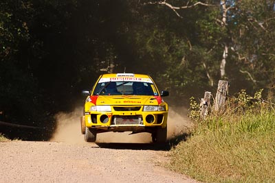 29;14-May-2011;29;ARC;Australia;Australian-Rally-Championship;Derek-Reynolds;IROQ;Imbil;International-Rally-Of-Queensland;Mitsubishi-Lancer-Evolution-V;QLD;Queensland;Ray-Baker;Sunshine-Coast;auto;motorsport;racing;super-telephoto