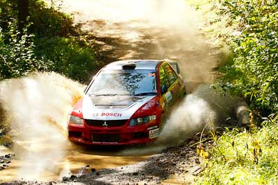 24;14-May-2011;24;ARC;Australia;Australian-Rally-Championship;Helen-Cheers;IROQ;Imbil;International-Rally-Of-Queensland;Michael-Boaden;Mitsubishi-Lancer-Evolution-IX;QLD;Queensland;Sunshine-Coast;auto;motorsport;racing;telephoto