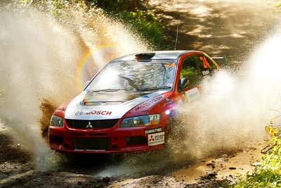 24;14-May-2011;24;ARC;Australia;Australian-Rally-Championship;Helen-Cheers;IROQ;Imbil;International-Rally-Of-Queensland;Michael-Boaden;Mitsubishi-Lancer-Evolution-IX;QLD;Queensland;Sunshine-Coast;auto;motorsport;racing;telephoto