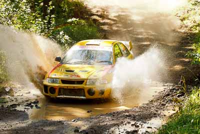 29;14-May-2011;29;ARC;Australia;Australian-Rally-Championship;Derek-Reynolds;IROQ;Imbil;International-Rally-Of-Queensland;Mitsubishi-Lancer-Evolution-V;QLD;Queensland;Ray-Baker;Sunshine-Coast;auto;motorsport;racing;telephoto