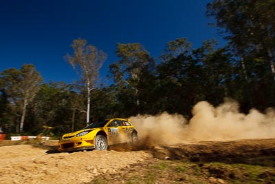 4;14-May-2011;4;APRC;Alister-McRae;Asia-Pacific-Rally-Championship;Australia;Bill-Hayes;IROQ;Imbil;International-Rally-Of-Queensland;Proton-Motorsports;Proton-Satria-Neo-S2000;QLD;Queensland;Sunshine-Coast;auto;motorsport;racing;special-stage;wide-angle