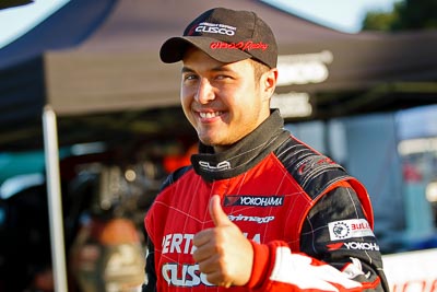 14-May-2011;APRC;Asia-Pacific-Rally-Championship;Australia;IROQ;Imbil;International-Rally-Of-Queensland;QLD;Queensland;Rifat-Sungkar;Sunshine-Coast;auto;motorsport;portrait;racing;service-park;telephoto