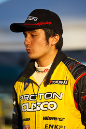 14-May-2011;APRC;Akira-Bamba;Asia-Pacific-Rally-Championship;Australia;IROQ;Imbil;International-Rally-Of-Queensland;QLD;Queensland;Sunshine-Coast;auto;motorsport;portrait;racing;service-park;telephoto