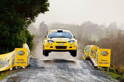 4;16-July-2011;4;APRC;Alister-McRae;Asia-Pacific-Rally-Championship;Bill-Hayes;NZ;New-Zealand;Northland;Proton-Motorsports;Proton-Satria-Neo-S2000;Rally;auto;garage;motorsport;racing;special-stage;super-telephoto