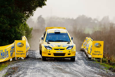 4;16-July-2011;4;APRC;Alister-McRae;Asia-Pacific-Rally-Championship;Bill-Hayes;International-Rally-Of-Whangarei;NZ;New-Zealand;Northland;Proton-Motorsports;Proton-Satria-Neo-S2000;Rally;Whangarei;auto;garage;motorsport;racing;special-stage;super-telephoto