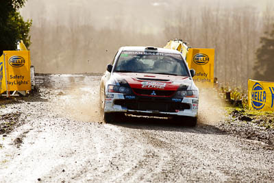 25;16-July-2011;25;APRC;Asia-Pacific-Rally-Championship;Chris-West;Erin-Kyle;International-Rally-Of-Whangarei;Mitsubishi-Lancer-Evolution-IX;NZ;New-Zealand;Northland;Rally;Whangarei;auto;garage;motorsport;racing;special-stage;super-telephoto