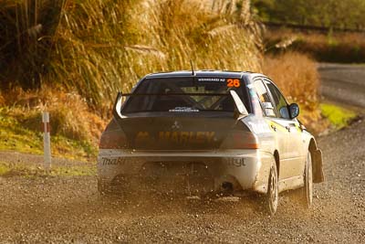 26;16-July-2011;26;APRC;Asia-Pacific-Rally-Championship;Dean-Summer;International-Rally-Of-Whangarei;Mitsubishi-Lancer-Evolution-IX;NZ;New-Zealand;Northland;Paul-Fallon;Rally;Whangarei;auto;garage;motorsport;racing;special-stage;super-telephoto