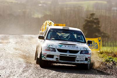 29;16-July-2011;29;APRC;Asia-Pacific-Rally-Championship;Cherish-Rally-Team;International-Rally-Of-Whangarei;Mitsubishi-Lancer-Evolution-IX;NZ;New-Zealand;Northland;Rally;Seiichiro-Taguchi;Shigeru-Ikeda;Whangarei;auto;garage;motorsport;racing;special-stage;super-telephoto