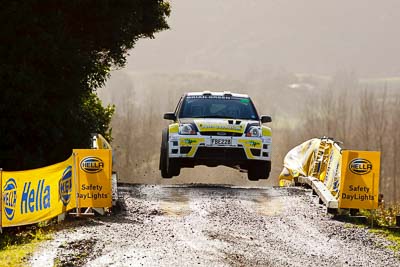 30;16-July-2011;30;APRC;Asia-Pacific-Rally-Championship;Bruce-McKenzie;Dave-Strong;Ford-Fiesta-S2000;International-Rally-Of-Whangarei;NZ;New-Zealand;Northland;Rally;Whangarei;auto;garage;motorsport;racing;special-stage;super-telephoto