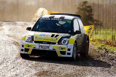 30;16-July-2011;30;APRC;Asia-Pacific-Rally-Championship;Bruce-McKenzie;Dave-Strong;Ford-Fiesta-S2000;International-Rally-Of-Whangarei;NZ;New-Zealand;Northland;Rally;Whangarei;auto;garage;motorsport;racing;special-stage;super-telephoto