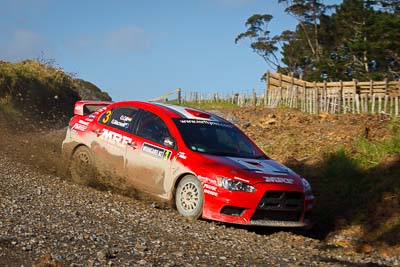 3;16-July-2011;3;APRC;Asia-Pacific-Rally-Championship;Gaurav-Gill;Glen-Macneall;International-Rally-Of-Whangarei;Mitsubishi-Lancer-Evolution-X;NZ;New-Zealand;Northland;Rally;Team-MRF;Whangarei;auto;garage;motorsport;racing;special-stage;telephoto