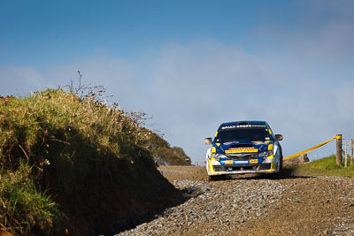 7;16-July-2011;7;APRC;Asia-Pacific-Rally-Championship;Ben-Atkinson;Emma-Gilmour;International-Rally-Of-Whangarei;NZ;New-Zealand;Northland;Rally;Subaru-Impreza-WRX-STI;Whangarei;auto;garage;motorsport;racing;special-stage;telephoto