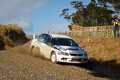 8;16-July-2011;8;APRC;Asia-Pacific-Rally-Championship;David-Green;International-Rally-Of-Whangarei;Mitsubishi-Lancer-Evolution-IX;NZ;Nathan-Quinn;New-Zealand;Northland;Rally;Whangarei;auto;garage;motorsport;racing;special-stage;telephoto