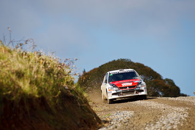 25;16-July-2011;25;APRC;Asia-Pacific-Rally-Championship;Chris-West;Erin-Kyle;International-Rally-Of-Whangarei;Mitsubishi-Lancer-Evolution-IX;NZ;New-Zealand;Northland;Rally;Whangarei;auto;garage;motorsport;racing;special-stage;super-telephoto