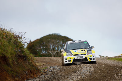 30;16-July-2011;30;APRC;Asia-Pacific-Rally-Championship;Bruce-McKenzie;Dave-Strong;Ford-Fiesta-S2000;International-Rally-Of-Whangarei;NZ;New-Zealand;Northland;Rally;Whangarei;auto;garage;motorsport;racing;special-stage;super-telephoto