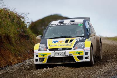 30;16-July-2011;30;APRC;Asia-Pacific-Rally-Championship;Bruce-McKenzie;Dave-Strong;Ford-Fiesta-S2000;International-Rally-Of-Whangarei;NZ;New-Zealand;Northland;Rally;Whangarei;auto;garage;motorsport;racing;special-stage;super-telephoto