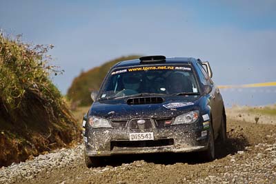 83;16-July-2011;APRC;Asia-Pacific-Rally-Championship;International-Rally-Of-Whangarei;NZ;New-Zealand;Northland;Rachel-Pittams;Rally;Subaru-Impreza-WRX-STI;Wayne-Pittams;Whangarei;auto;garage;motorsport;racing;special-stage;super-telephoto